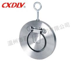 Spring type wafer single-disc swing check valve