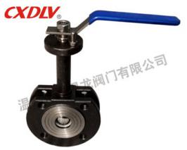 Wafer Type Ball Valve With Extension Stem