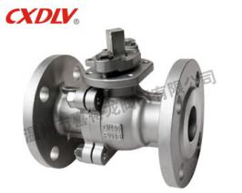 Low mounting flanged ball valve(JB/GB Standard)